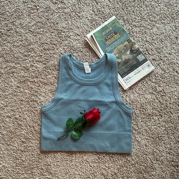 DSG Ribbed Racerback Tank Top - Size M - Like New - Picture 1 of 3